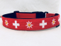 Mobile Preview: Hundehalsband Swiss Love